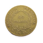 France 40 Francs AN12-A (1803) Napoleon