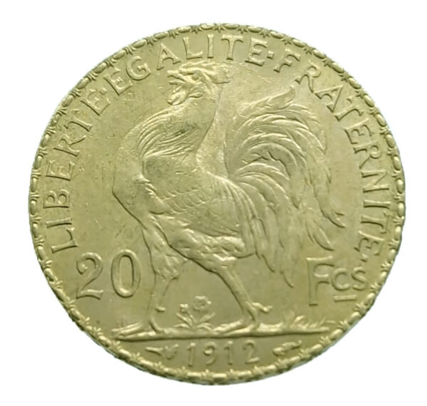 France 20 Francs 1912 Marianne