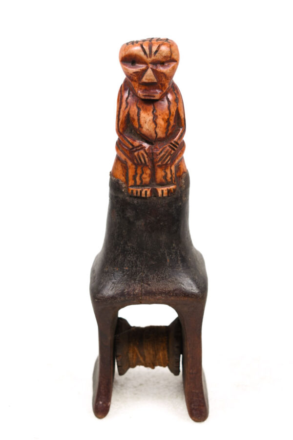 Pulley - Lega - Wood, Bone - DR Congo
