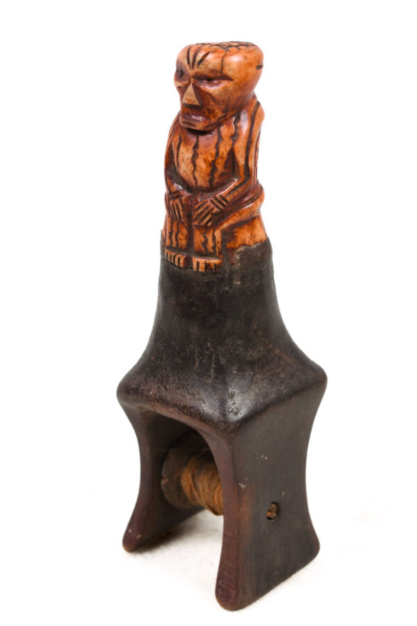 Pulley - Lega - Wood, Bone - DR Congo