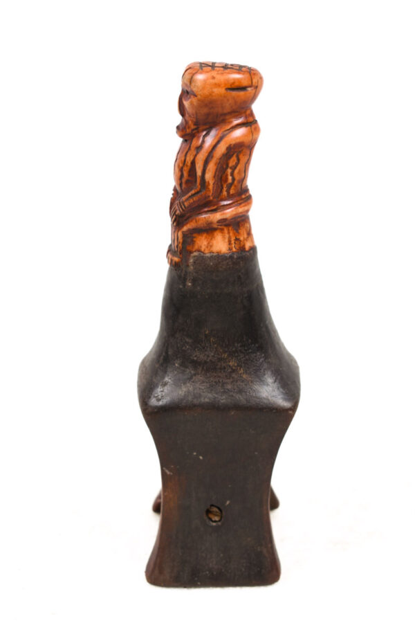 Pulley - Lega - Wood, Bone - DR Congo