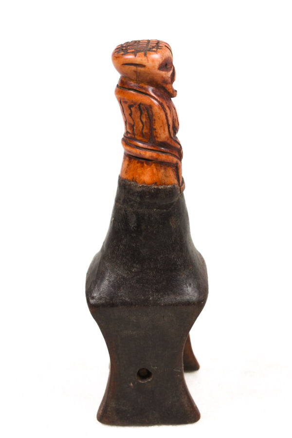 Pulley - Lega - Wood, Bone - DR Congo