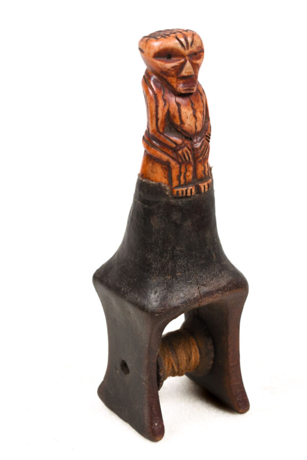 Pulley - Lega - Wood, Bone - DR Congo