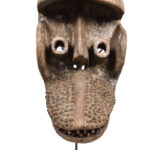 Mask - Wood, Nails, Teeth - Guere - Ivory Coast