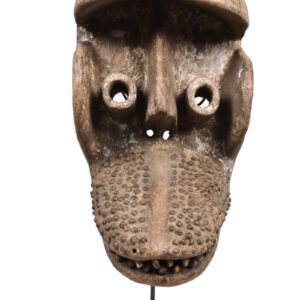 Mask - Wood, Nails, Teeth - Guere - Ivory Coast