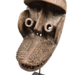 Mask - Wood, Nails, Teeth - Guere - Ivory Coast