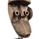 Mask - Wood, Nails, Teeth - Guere - Ivory Coast