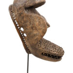 Mask - Wood, Nails, Teeth - Guere - Ivory Coast