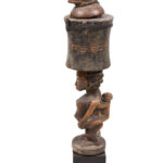 Snuff mortar- Wood - Chokwe - Congo