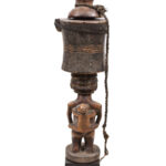 Snuff mortar- Wood - Chokwe - Congo