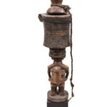 Snuff mortar- Wood - Chokwe - Congo