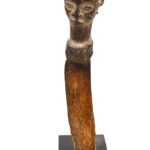 Ceremonial Knife - Wood - Bone - IGBO - Nigeria