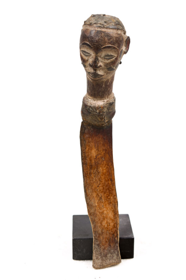 Ceremonial Knife - Wood - Bone - IGBO - Nigeria