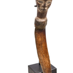 Ceremonial Knife - Wood - Bone - IGBO - Nigeria