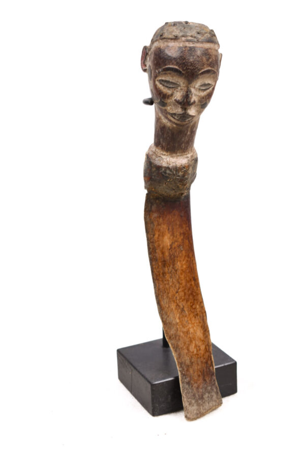 Ceremonial Knife - Wood - Bone - IGBO - Nigeria