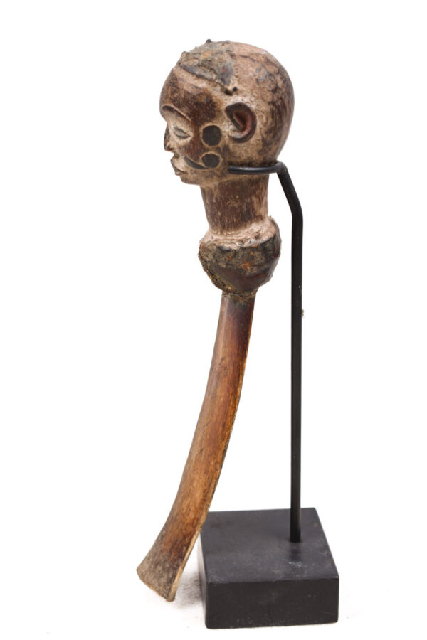 Ceremonial Knife - Wood - Bone - IGBO - Nigeria