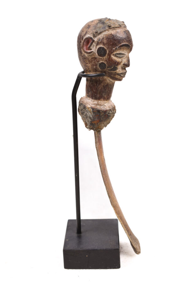 Ceremonial Knife - Wood - Bone - IGBO - Nigeria