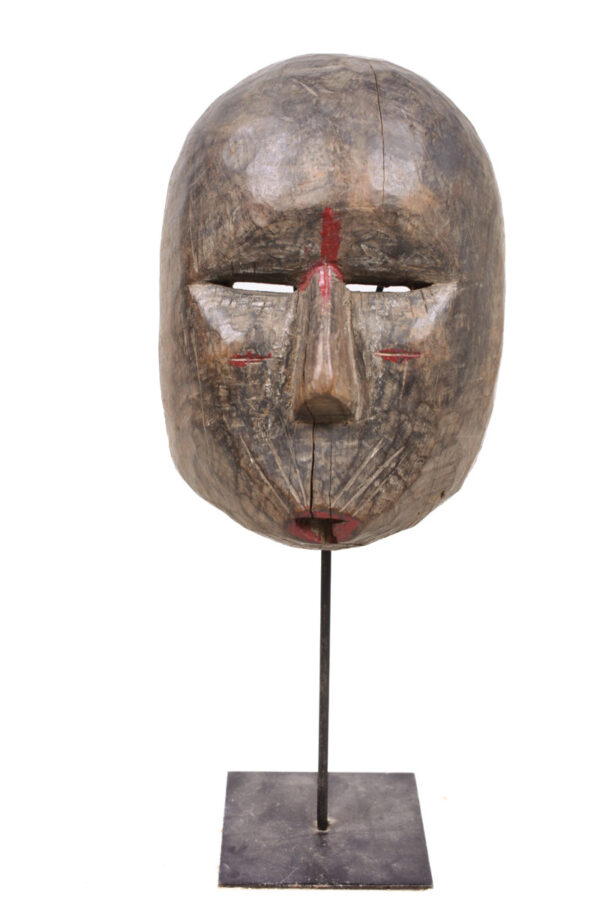Mask - Wood - Ibibio - Nigeria - Schädler certificate