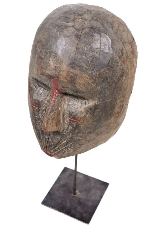 Mask - Wood - Ibibio - Nigeria - Schädler certificate