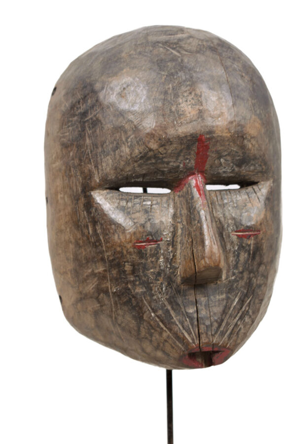 Mask - Wood - Ibibio - Nigeria - Schädler certificate