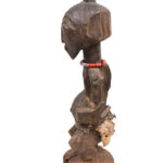 Power Figure - Wood, Horn - Songye - Congo