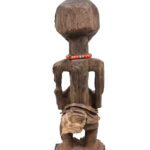 Power Figure - Wood, Horn - Songye - Congo