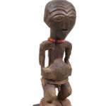 Power Figure - Wood, Horn - Songye - Congo