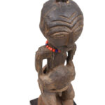 Power Figure - Wood, Horn - Songye - Congo
