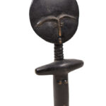 Fertility doll - Wood - Akuaba - Ashanti - Ghana