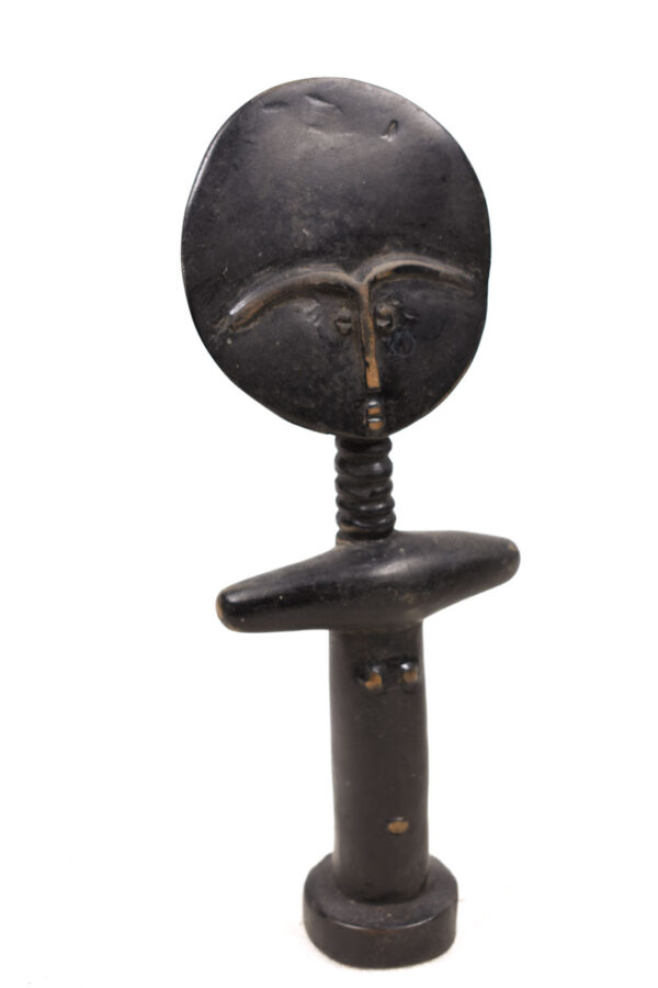 Fertility doll - Wood - Akuaba - Ashanti - Ghana