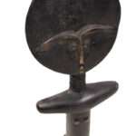 Fertility doll - Wood - Akuaba - Ashanti - Ghana