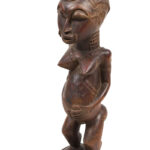 Ancestor figure - Baule - Wood - Ivory Coast