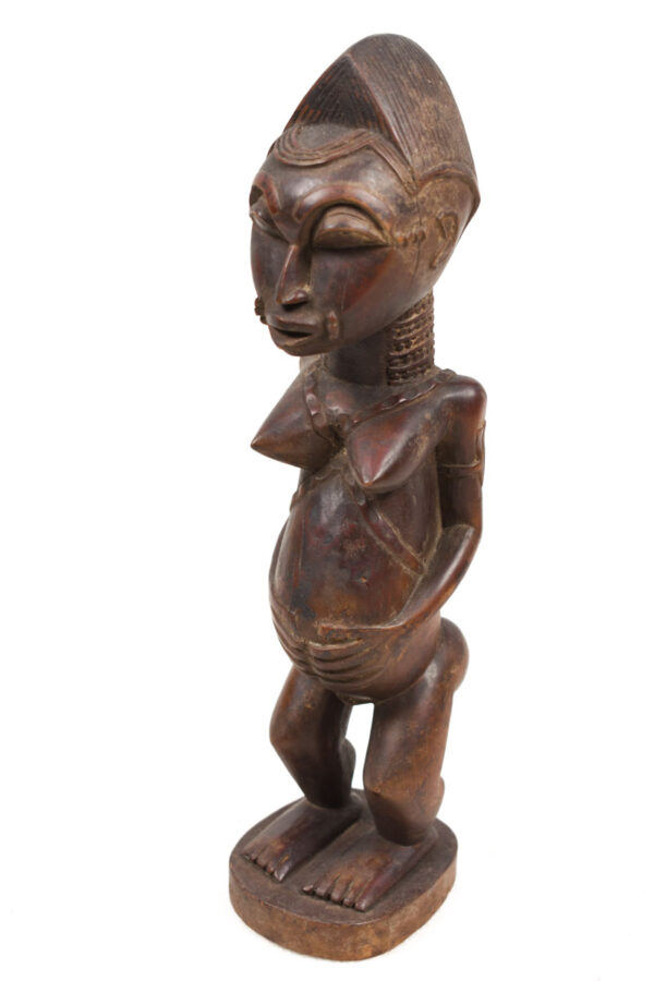 Ancestor figure - Baule - Wood - Ivory Coast