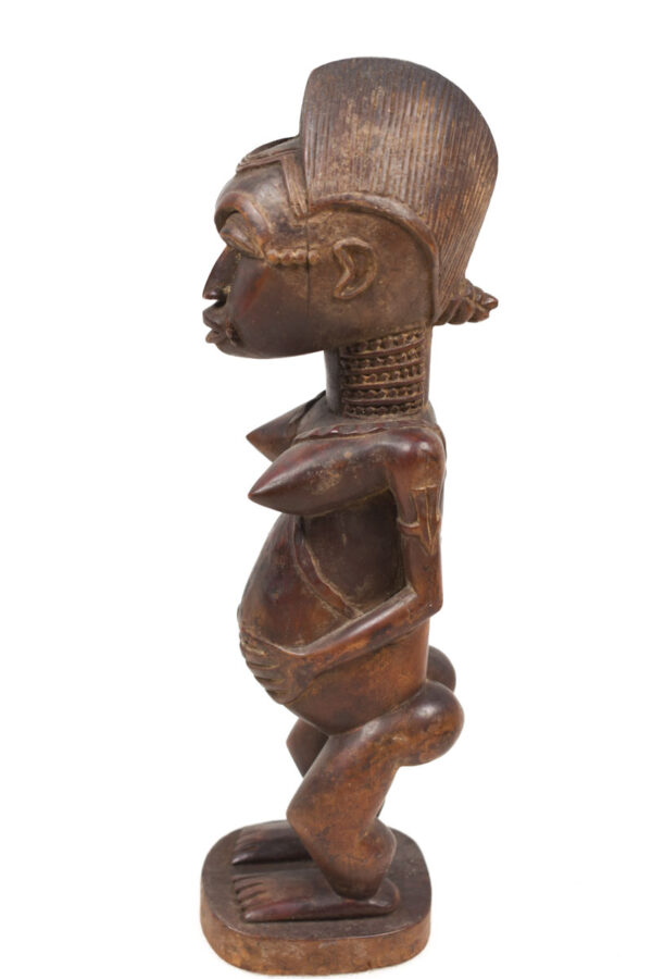 Ancestor figure - Baule - Wood - Ivory Coast