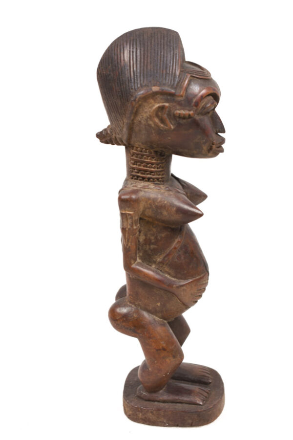 Ancestor figure - Baule - Wood - Ivory Coast