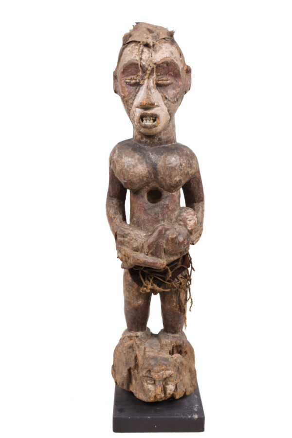 Maternity figure - Wood - Yombe - Congo