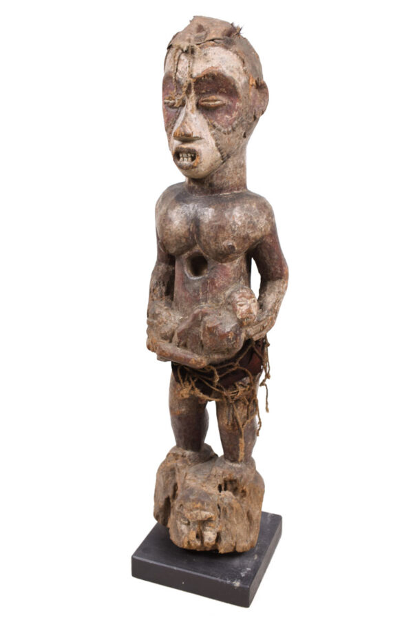Maternity figure - Wood - Yombe - Congo