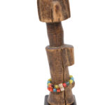 Fertility Doll - Wood, Beads - Mossi - Burkina Faso