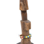 Fertility Doll - Wood, Beads - Mossi - Burkina Faso