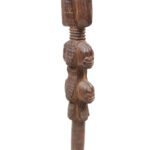 Cult Staff - Wood - Shango - Yoruba - Nigeria - Schädler certificate