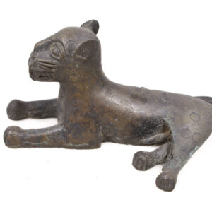 Leopard Figure - Bronze - Edo - Benin