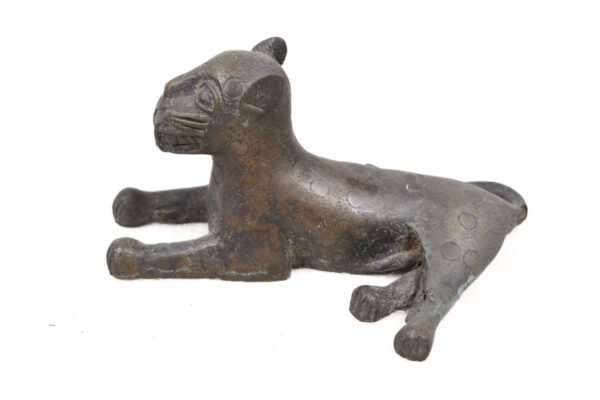 Leopard Figure - Bronze - Edo - Benin