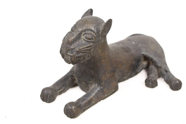 Leopard Figure - Bronze - Edo - Benin