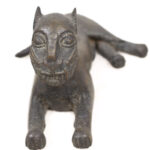 Leopard Figure - Bronze - Edo - Benin