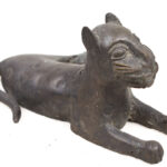 Leopard Figure - Bronze - Edo - Benin