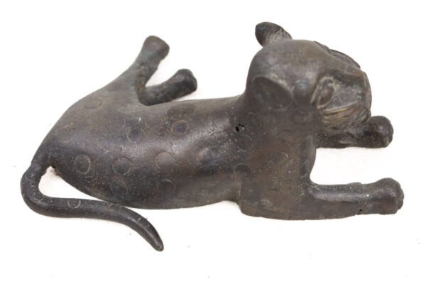 Leopard Figure - Bronze - Edo - Benin