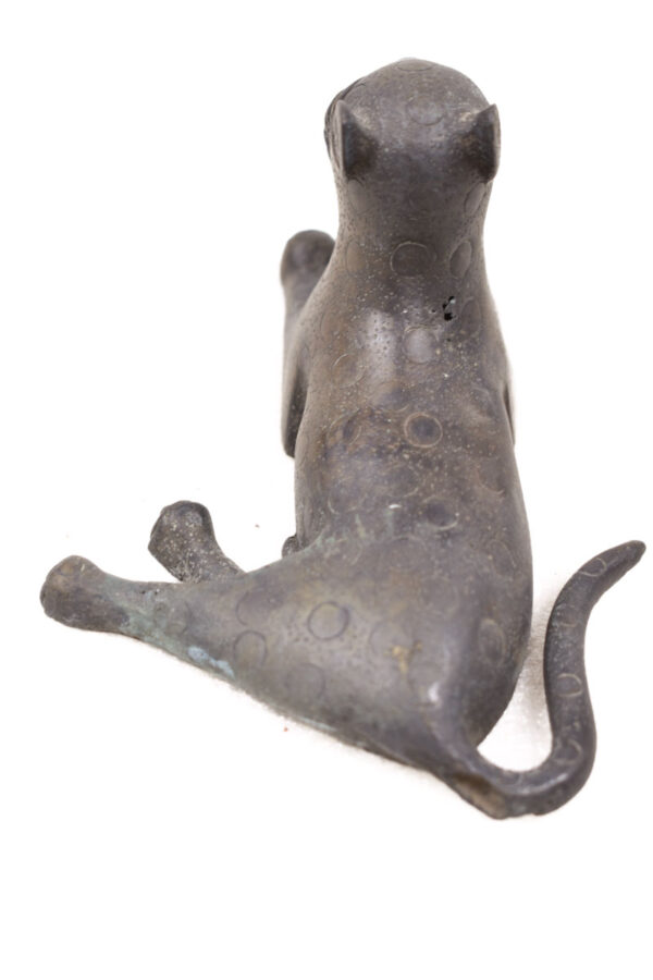 Leopard Figure - Bronze - Edo - Benin