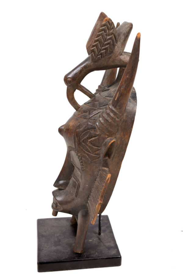 Kpeliye mask - Wood - Senufo - Ivory Coast
