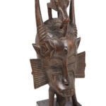 Kpeliye mask - Wood - Senufo - Ivory Coast