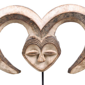 Mask - Wood - Kwele - Gabon